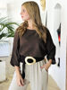 Imagen de Blusa Doha Chocolate