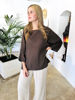 Imagen de Blusa Doha Chocolate