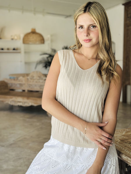 Imagen de Musculosa Aurora Beige